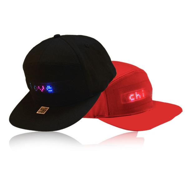 Cheap Bluetooth LED Message Cap Editing Text Animated Drawing Pattern for sale