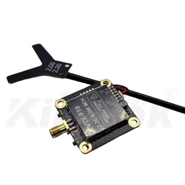 2.2G 4.5W UAV VTX Drone Accessories Long-Distance Aircraft Simulation Transmitter 2.2G VTX