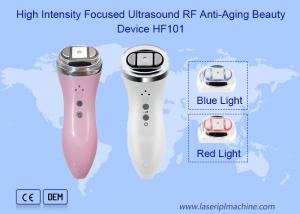 China Portable Mini Hifu Rf Beauty Device For Facial Lifting on sale