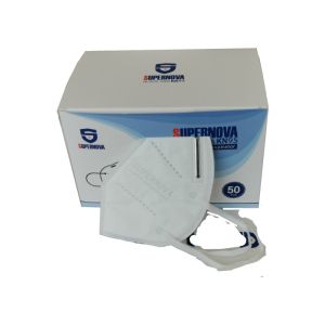 Quality FFP2 5 Ply Filtration NIOSH KN95 Respirator Mask Earloop Pleated Antibacterial wholesale