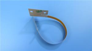 Quality Single Sided Flexible Printed Circuit Soft PCB Built on Polyimide with 3M Tape for Video Surveillance System wholesale