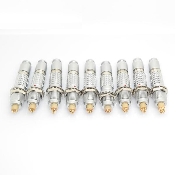 FGG EGG 1B Series Push Pull Self-lock Plug Socket 2 to 14 pin Connector