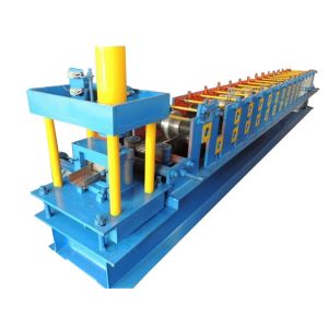 Low Noise Galvanized Box Beam Rack Roll Forming Machine For Storage System