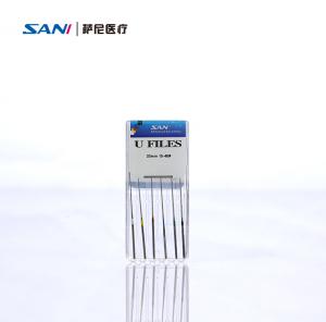 Quality Dental Root Canal Instruments Stainless Steel U File wholesale