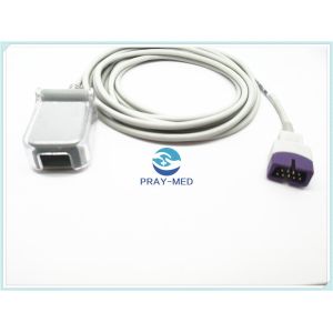 Spo2 Adapter Db9 Extension Cable , Adult Spo2 Sensor Cable
