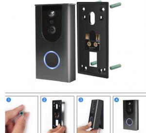 Quality Wireless Doorbells Kit Cinbos Wireless Doorbell for Home LED Light with 1 Receiver and 2 Remote Push Buttons Waterproof wholesale