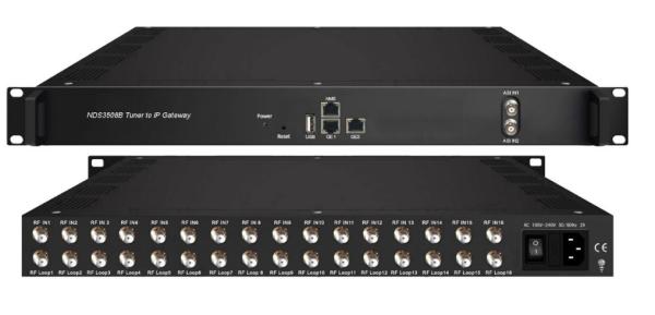 Cheap S2X DVB Modulator NDS3508B Tuner To Ip Gateway for sale