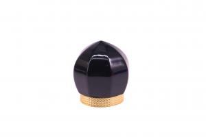 Quality Customized Hanging Plating zinc Alloy 65g Zamak Perfume Caps wholesale