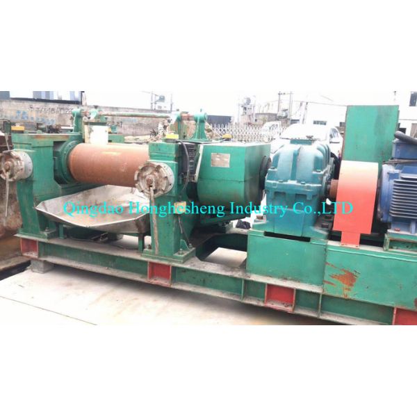450V Second Hand Used Rubber Open Mill Two Roll Mixing Mill Machine