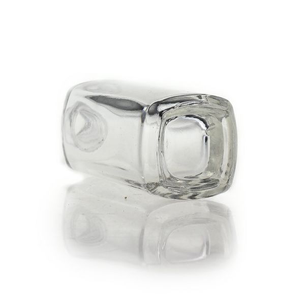 Wholesale 35 Ml Clear Glass Serum Bottles Square Essence Bottles With Good Price S014