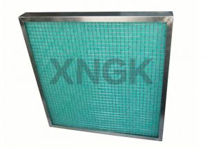 Quality Fiberglass Painting Spray Booth Filter High Temperature SUS Frame 80-90% Arrestance wholesale