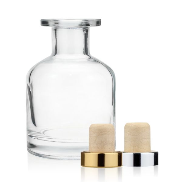 Aroma Packaging 150ml Diffuser Glass Bottle With Stopper And Volatile Stick
