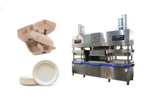 China Bleach Pulp Sheet Dry In Mould Machine To Make Paper Plate And Burger Container on sale