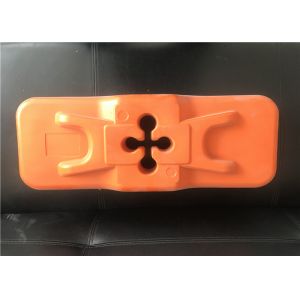Quality Patent Multi Hole HDPE Temporary Fence Base For Temporary Construction Barricades wholesale