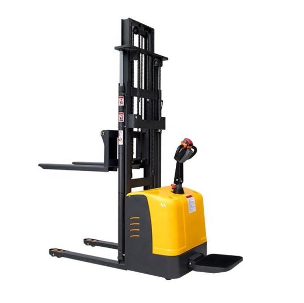Cheap 3m 4m 5m Lifting Height Electric Stacker Self Loading Pallet Stacker for sale
