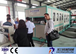 Disposable PS Foam Food Container Production Line Water Air Cooling Method