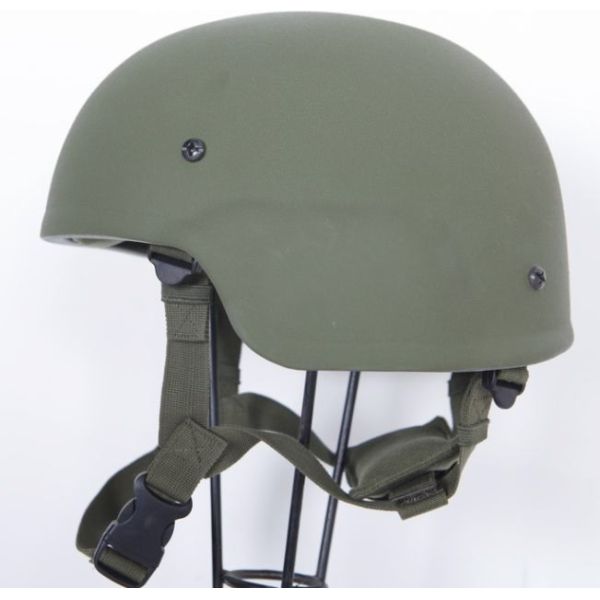 Green Kevlar Mich 2000 bullet proof helmet with NIJ IIIA level for Military Police