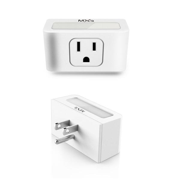 Cheap Tuya Alexa Google Wifi Power Socket , 2000W Remote Control Plug Socket for sale