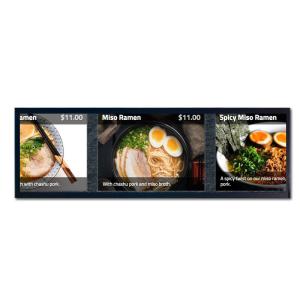 Quality 24.5 Inch Bar LCD Panel With LVDS Interface Colorful IPS TFT LCD Bar Screen wholesale