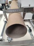 Automatic High Speed Paper Tube Rewinding And Cutting Machine 7.5KW 1.6T 15m/min