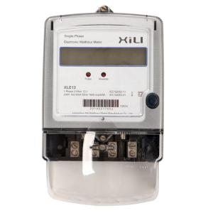 China Power Consumption Single Phase Energy Meter with six tariff rate , customized on sale
