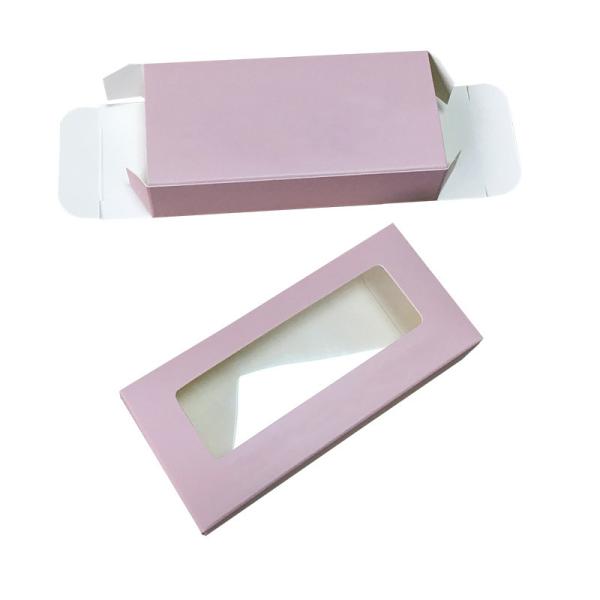 Cheap Foldable Custom Printed Boxes Modern Design With Transparent Window for sale