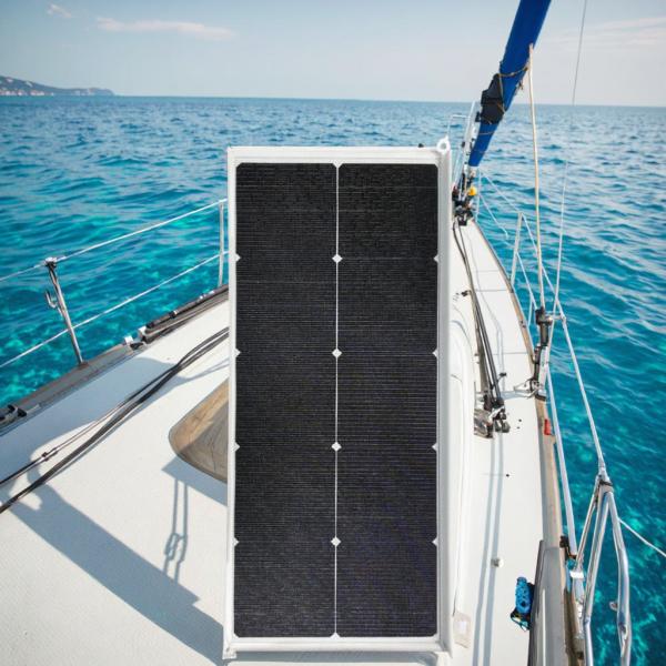 Cheap Solar Panel Module 2*19 Cell Array Semi Rigid Solar Panels with Easy Direct Plug Installation for sale