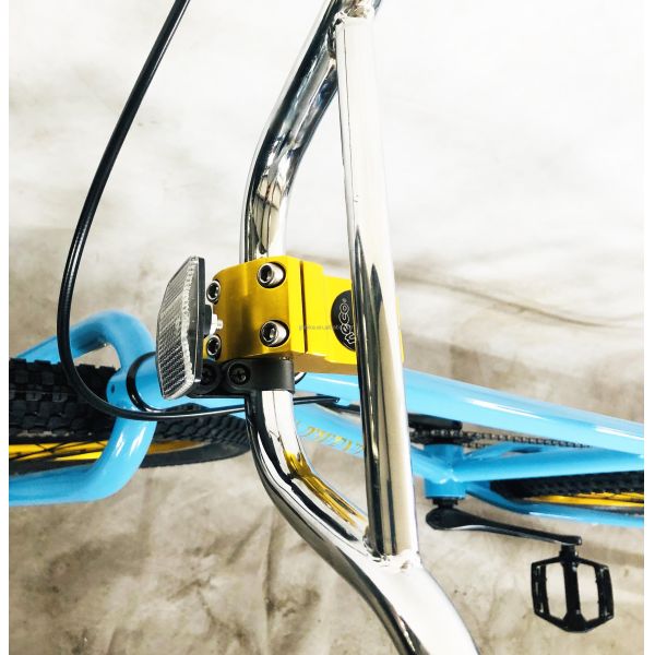 Customized Logo 26 inch BMX Bike with Hi-Ten Steel Frame and 25T Small Chainring