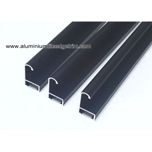 matt black aluminium picture frames