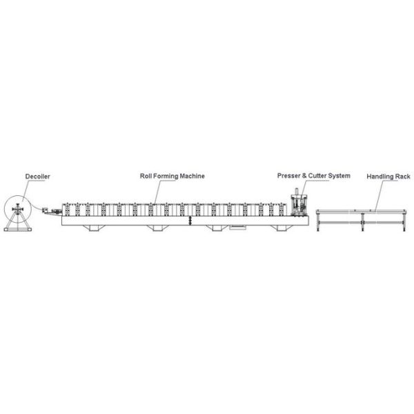 Color Steel Rainspout Pipe Roll Forming Mahine Rectangle Round Shape Available