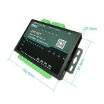 16 Channel Rj45 Ethernet IO Controller Data Acquisition Modbus Rtu Controller