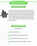 UBHL-PY Fuel Vehicle Sensor PWM Output IP67 Protection Level And 10s Recovery