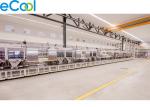 Size Customized Frozen Food Storage Warehouses , PU Panel Air Cooler Cold
