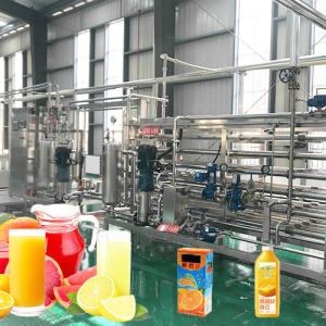China SUS304 500T/D Citrus Processing Line Automatic Juice Extracting on sale