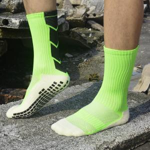 Custom Football Anti-Slip Tidal Current Man Medium Tube Socks with 70%Nylon Material