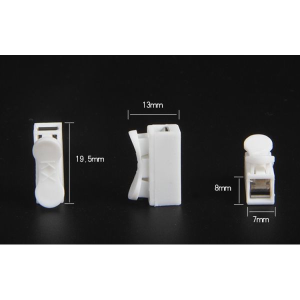 1 Pole Quick Wire Connector Terminal Block Spring Connector LED Strip Lighting