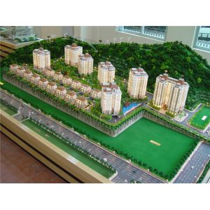 Customized Architectural Model Making Materials With Interior Furniture