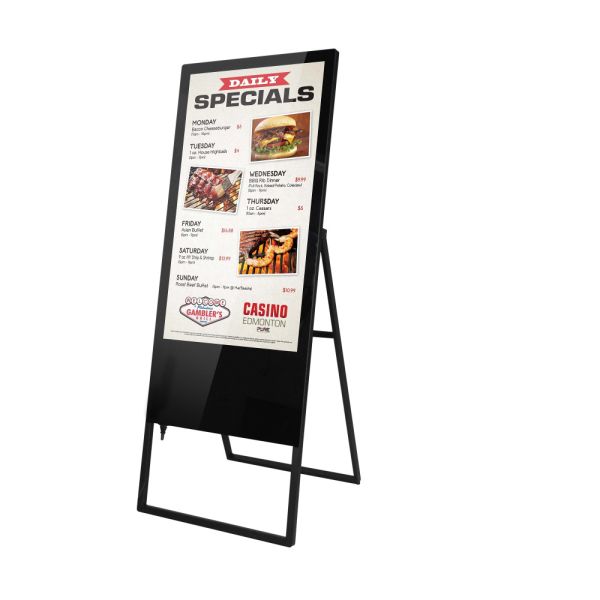 Commercial CoffeDigital Advertising Screens , Outdoor Digital Signage Displays