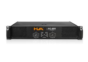 China 2 x 600W Powered Audio Amplifier , Switch Mode Power Amplifier For Line Array Speaker on sale