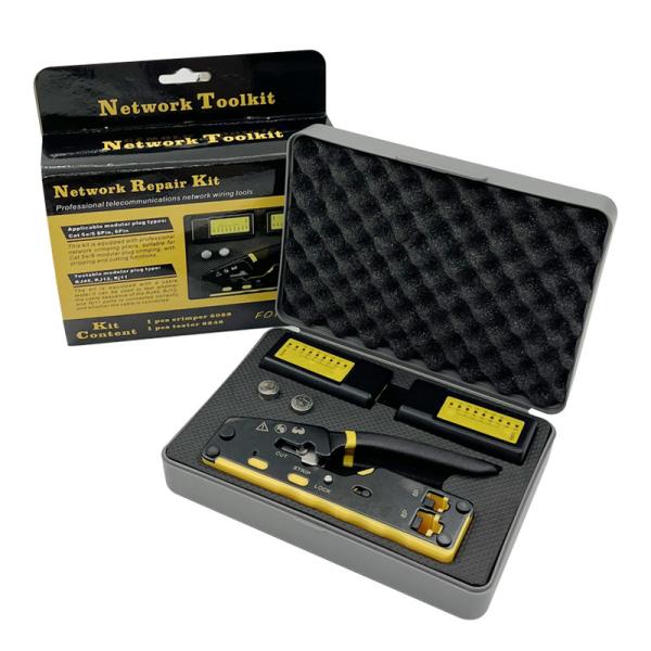 Cheap Cat7 RJ45 Cable Tester tool set Network Wiring Tools Repair Kit Network Toolkit Cat7 tool for sale