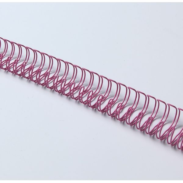 Nylon Coating 6.4-38.1MM Metal Double Loop Binding O Shape