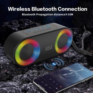 Quality Mini IP67 Waterproof Speaker , 5W Bluetooth Speaker ABS Silicone Material wholesale