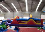 Durable Bouncy Inflatable Obstacle Race UV Protective SGS Certification