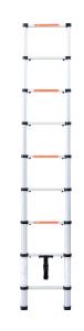 Quality 10 Step 9.5ft 6063A Aluminum Telescopic Extension Ladder wholesale
