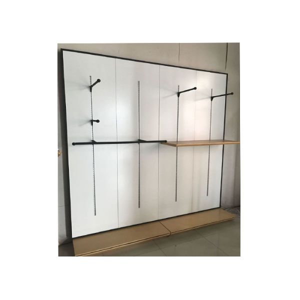 High Grade Lightweight Wall Mounted Display Racks Space Saving For Retail Store