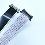 LCD Custom FFC Cable Both End JAE FI-RE 51HL Connector FOR LCD PANEL AND TV