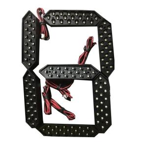 China Upgrade Your Shopping Mall with Remote Control 6 Inch 7 Segment Display LED Multi-Color Digital Poster on sale