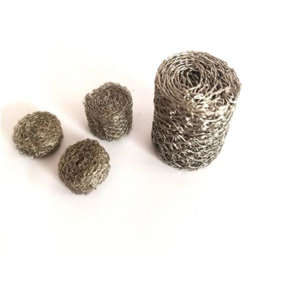 3cm 304SS Silencer Knitted Wire Mesh Gasket / Heat Shield Gasket