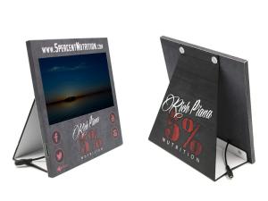 China custom print cardboard LCD retails display screens,POP display LCD screens for retails on sale