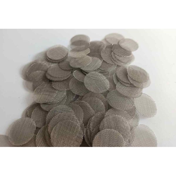 60 Mesh 20mm Stainless Steel Pipe Filter Screen Mesh Plain Woven